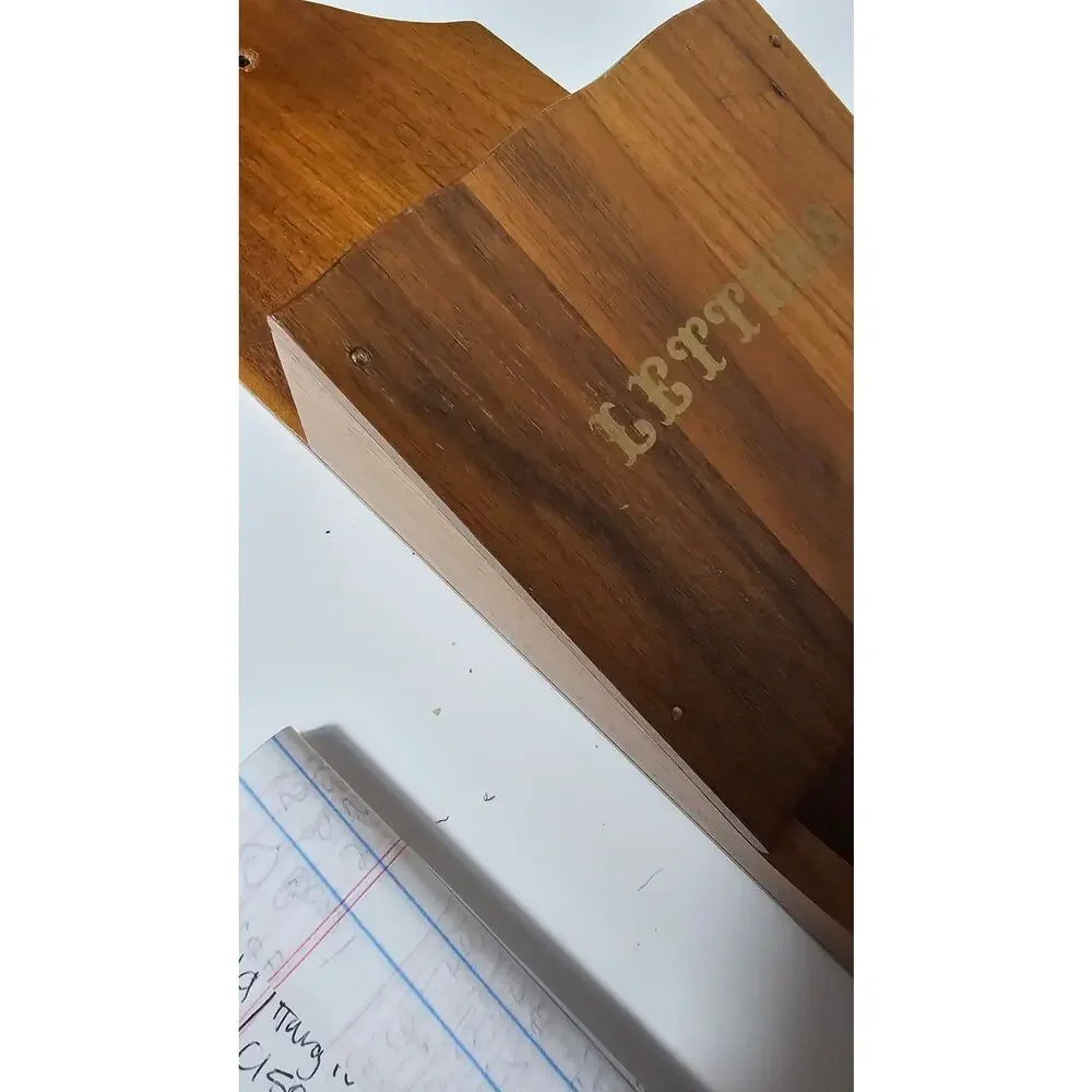 Vintage 1970s Wood Wall Mail Sorter — Letters Bills Mail Organizer, 3 Tier